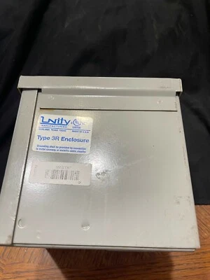 Unity Manufacturing 666RTSC Type 3R enclosure 6HX6WX6D - Image 1 of 2