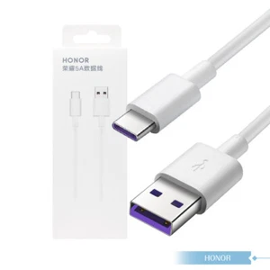 Cable original Honor oficial 5A tipo A a tipo C (AP71) - blanco - Imagen 1 de 8