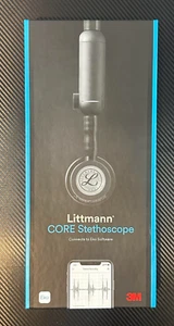 3M™ Littmann CORE Digitales Stethoskop, 8480, Bruststück schwarz matt lackiert - Bild 1 von 19