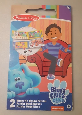 Melissa & Doug Blue's Clues & You! Rompecabezas Magnéticos Nickelodeon NUEVO Foto 1 de 4
