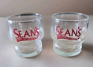 Sean's Irish Cream Liqueur Glass Set of 2 ๐ฅ - Picture 1 of 7