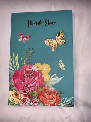 Thank You Card Butterfly Garden All the Little Things You Do - Image 1 of 4