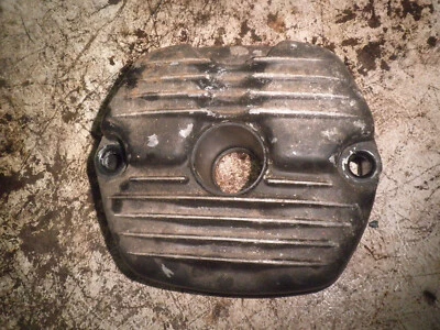 Honda CX500 1979 cubierta de válvula negra Foto 1 de 2