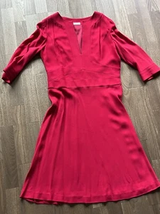 Vestido Valentino Roma talla 36 (IT 42) rojo NP 659,- - Imagen 1 de 6