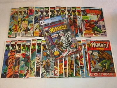 WEREWOLF BY NIGHT 1-43 NEAR FULL RUN + WEREWOLF BY NIGHT 32 CGC 6.0!!! - Image 1 of 4