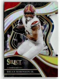Troquelados Brian Robinson Jr. 2023 Panini Select #294 Prizms rojos y amarillos - Imagen 1 de 2