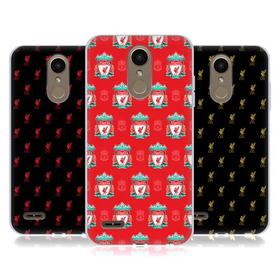 LIVERPOOL FC LFC CREST & LIVER BIRD PATTERNS SOFT GEL CASE FOR LG PHONES 2 - Image 1 of 4