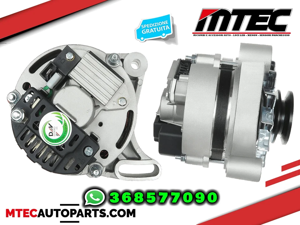 ALTERNATORE FIAT PANDA FIRE LANCIA Y UNO 156A2.246 / 63320001 / 5999868 - Image 1 of 1