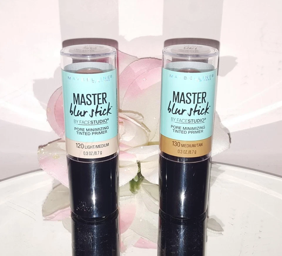 Maybelline Master Blur Stick Pore Minimizing Tinted Primer 0.3oz YOU CHOOSE - Image 1 of 1