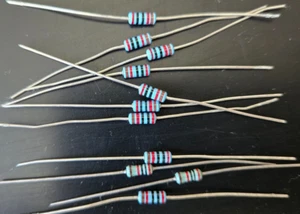 11pcs 20k ohm 1/4W 1% Metal Film Precision Axial Resistors ~ NEW ~ - Picture 1 of 1