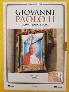 DVD GIOVANNI PAOLO II UOMO PAPA BEATO - vol. 7 BEATO! - CORRIERE DELLA SERA - Foto 1 di 1