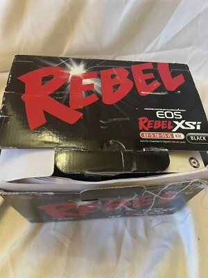 Canon EOS Rebel XSI / 450d, Canon EF-S 18-55 IS объектив, Canon ремень чехол коробка набор - Изображение 1 из 4