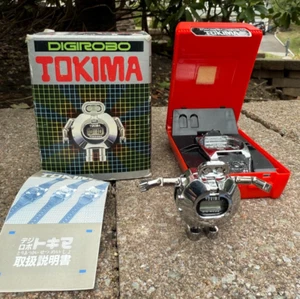 Reloj de pulsera Digirobo Tokima Robot 1983 con caja y papeles - Imagen 1 de 13
