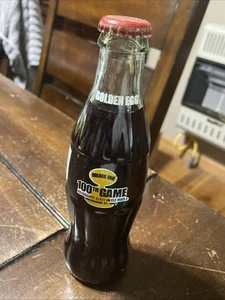 OLE MISS REBELS VS MISSISSIPPI STATE BULLDOGS 100th Game GOLDEN EGG BOWL BOTTLE - Picture 1 of 5