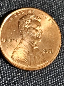 Penny Errors 2001 sin marca de ceca, golpeado fuera del centro, cerrado AM, DDO, DDR, (AU) - Imagen 1 de 14