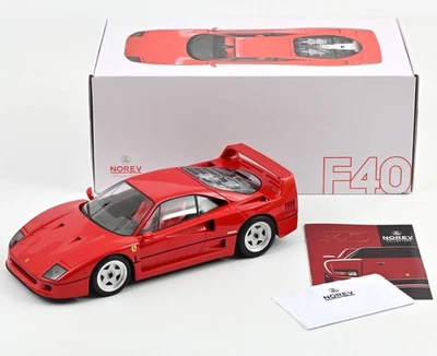 Ferrari F40 rot rosso 1987  Norev  127902  1/12 - Bild 1 von 4