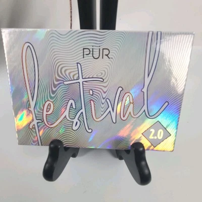 Pur Cosmetics FESTIVAL 2.0 Eyeshadow Palette 12 Pressed Pigments Eye Shadow NEW - Image 1 of 4