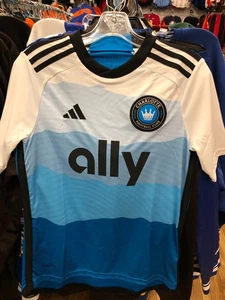 Charlotte FC 24/25 Fußball Heim Trikot Authentic Fan Addias Brandneu - Bild 1 von 6