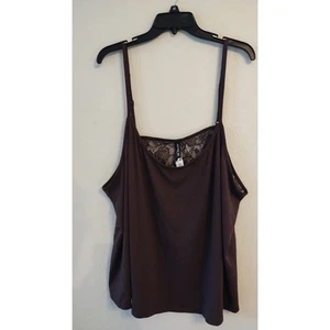 NWT Adore Me Top Cami Tank Marrón 4X - Picture 1 of 10