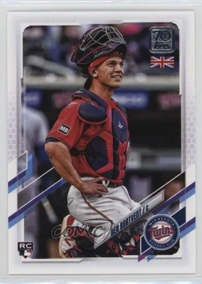 2021 Topps UK Edition Ben Rortvedt #180 Rookie RC - Image 1 of 2