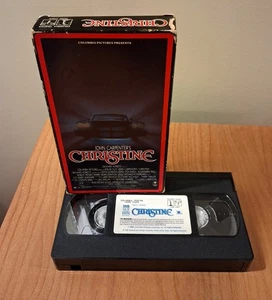 John Carpenter's Christine (1983) Vintage Columbia VHS  - Picture 1 of 2