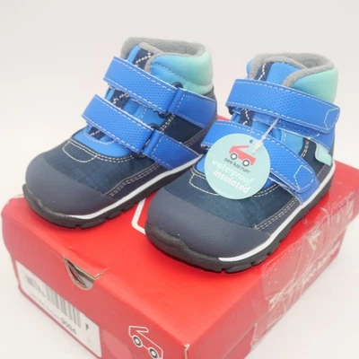 NUEVO See Kai Run Azul Atlas Impermeable Invierno Botas de Nieve Niños Pequeños 7  Foto 1 de 4