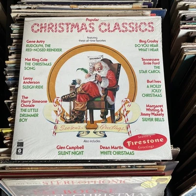 POPULAR CHRISTMAS CLASSICS Vinyl LP 1977 Bing Crosby Nat King Cole Gene Autry EX - Image 1 of 2
