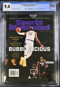 Sports Illustrated 2020 LeBron James Lakers Championship Commemorative CGC 9.4 - Picture 1 of 2