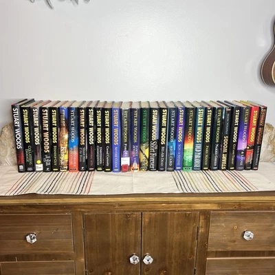 Lot of 22 Stone Barrington Hardcover Books by Stuart Woods + 8 Bonus Titles - Image 1 of 4