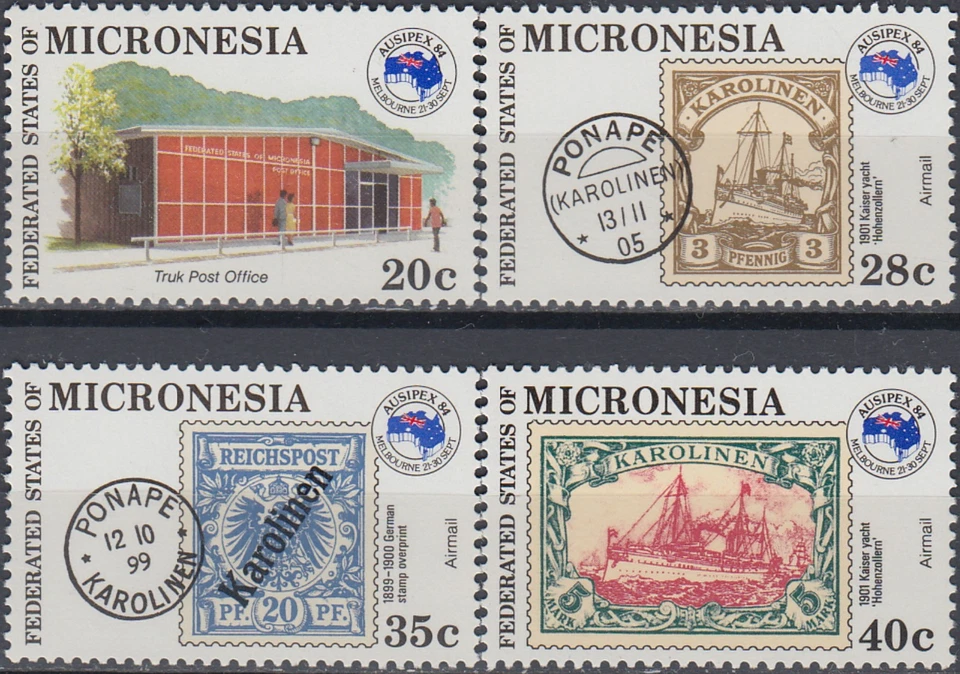 Micronesia Ausipex '84 1984 MNH-5 Euro - Image 1 of 1