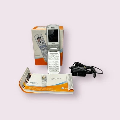 Pantech Breeze C520 AT&T Flip Cell Phone - Complete In Box - Image 1 of 4