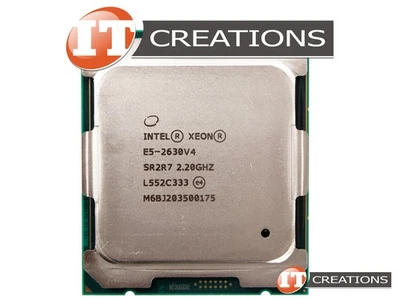 INTEL XEON 10 CORE 10C PROCESSOR 2.20GHZ 25MB 85W CPU FCLGA2011-3 E5-2630V4 - Image 1 of 2