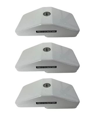 Milenco Triple Pack Superior Door Locks Security Safety Motorhome Caravan