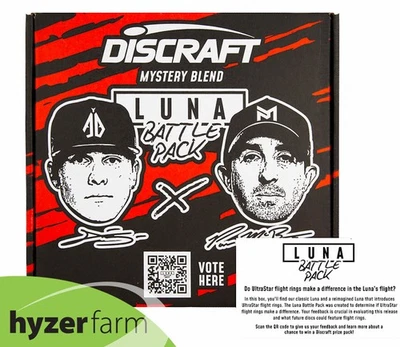 Discraft LUNA BATTLE PACK ***NEW AND UNOPENED*** Hyzer Farm disc golf putter - Image 1 of 4