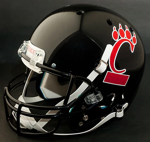 CINCINNATI BEARCATS 1993-2004 Schutt AiR XP Authentic GAMEDAY Football Helmet Cover