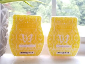 Lot of 2 Packs of SCENTSY Bars ~ PINEAPPLE EN FUEGO ~ NEW - Picture 1 of 1