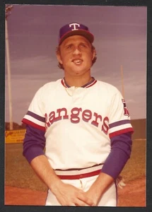 1980 Jim Norris Texas Rangers unsigniert 3-1/2 x 4-7/8 ORIGINAL SCHNAPPSCHUSS FOTO #2 - Bild 1 von 1