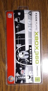 NEW Official NFL Las Vegas Raiders Face Plate Licensed for Microsoft XBOX 360 - Picture 1 of 2