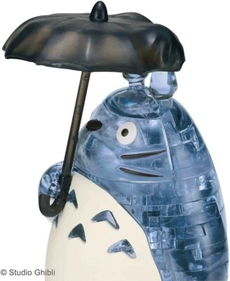 Beverly Crystal Puzzle Totoro Gray 42 pieces 3D From Japan - Image 1 of 4
