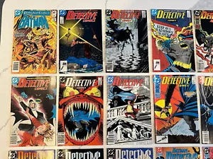 Detective Comics Lot - 19 comics btwn 523 & 618 (1st Killer Croc) - Picture 1 of 23
