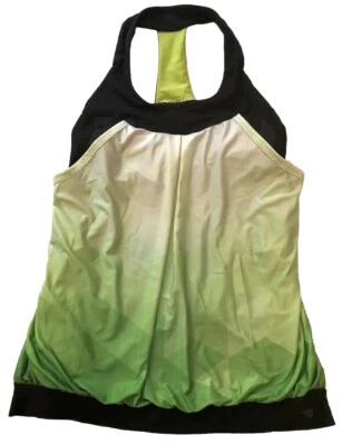 Camiseta sin mangas MOXIE verde Summit en capas ciclismo correr yoga RARA NUEVA SIN ETIQUETAS Foto 1 de 4