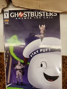 GHOSTBUSTERS #1 STAN LEE BOX VARIANT Rare Hot Comic Near Mint - Picture 1 of 1