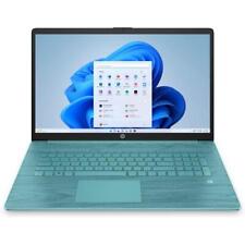 Notebook con pantalla táctil HP 17 17,3" Intel Celeron 4 GB RAM 128 GB SSD espuma de mar azul marino