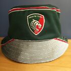 Leicester Tigers Rugby Union Bucket Hat Upcycled Official Kooga Shirt