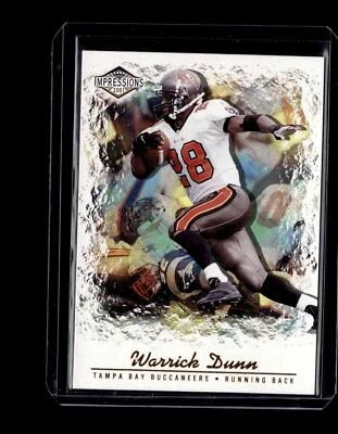 2001 Pacific Canvas Impressions Hobby Red Backs #131 Warrick Dunn #/280 - Image 1 of 2