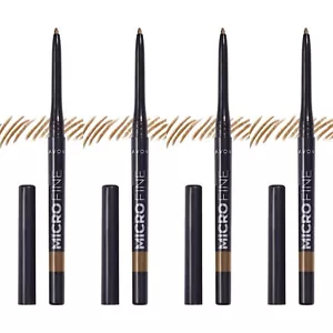 Avon Micro Fine Twist Up Brow Definer Pencil 0.13g | LIGHT BROWN | Set of 4 - Picture 1 of 15