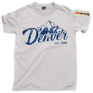 City of Denver Colorado Rockies Rocky Mountains Coors beer Boulder tee t shirt - Picture 1 of 10