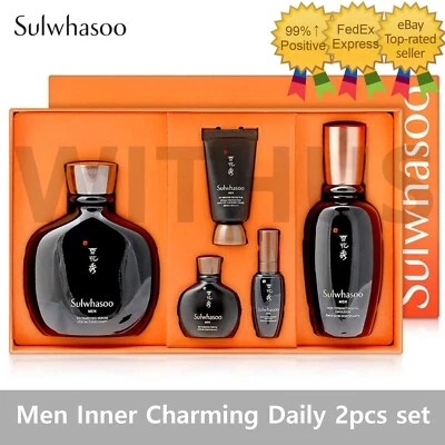 Sulwhasoo Men Inner Charming Serum Emulsion Set Rutina Diaria ��� ���ব ���= Foto 1 de 4