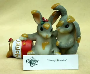 CHARMING TAILS, FITZ AND FLOYD, "HONEY BUNNIES" ITEM 84/112 - Picture 1 of 5