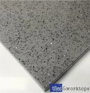 Grey Quartz Speckle Tiles Stardust Starlight All Sizes 30x30 30x60 60x60 - Picture 1 of 2